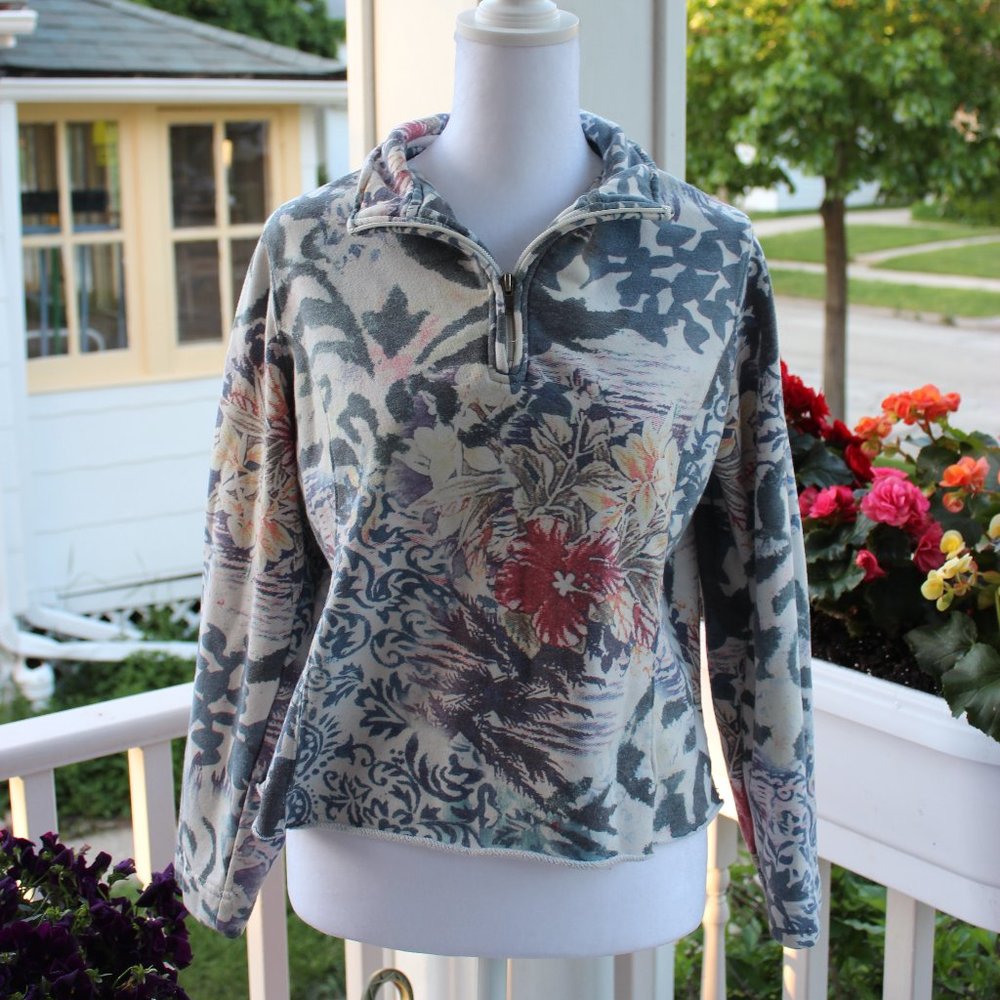 Coldwater Creek Pullover Quarter-zip 🧚 M